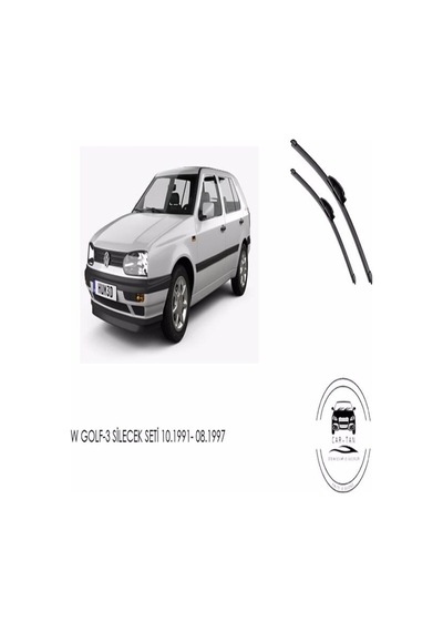 Golf 3 Muz Silecek Takımı 1.4 1.6 Motor Araca Özel Aparat 1991-1997 Arası