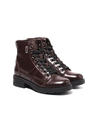 Dark Burgundy Çizme Kadın Oxw002401 Oxs Frank 0024 Mıd W Leather Dk.burgundy Dark Burgundy