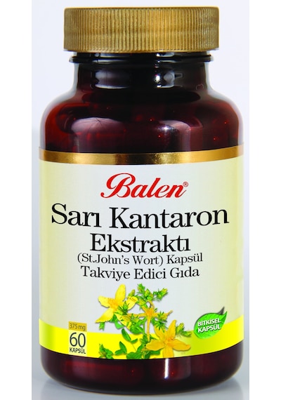Sarı Kantaron Ekstraktı (St. John's Wort) Kapsül