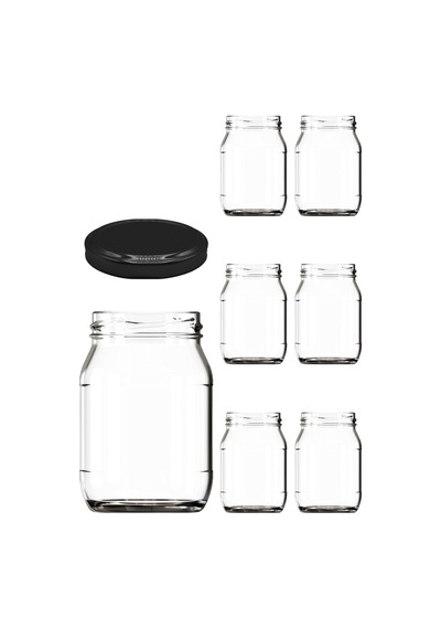 10-1000 Ml Farklı Boyutlarda Kavanoz 10-1000 Arası Cc Konserve Metal Kapaklı Cam Kavanoz 6 Adet Şeffaf, 190cc Sku: Zeusb0fmy31tg3 12 Izgara