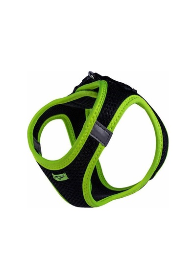 Doggie Havalı Dokuma Neon Küçük Irk Köpek Göğüs Tasması M Sarı 38-44 CM Sarı
