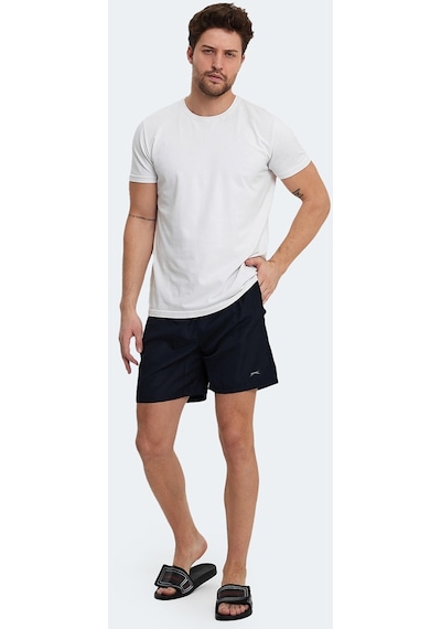 Slazenger RENO Erkek Cepli Deniz Şortu Lacivert Mayo
