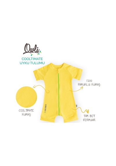 Owli Cooltimate Uyku Tulumu Sarı