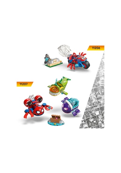 LEGO® ǀ Marvel Spidey ve İnanılmaz Arkadaşları Spidey Korsan Gemisi 11208 - 4 Yaş ve Üzeri Çocuklar için Oyuncak Yapım Seti (201P)