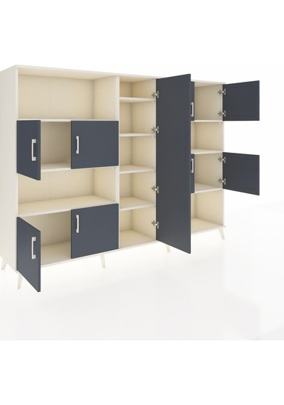 Hyperion Dolap 10 Raflı 9 Kapaklı 220x44x163 Aytaşı-antrasit/ayta Aytaşı-antrasit/aytaşı Hyperion Dolap 10 Raflı 9 Kapaklı 220x44x163 Aytaşı-antrasit/ayta Aytaşı-antrasit/aytaşı
