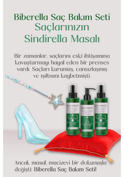 Mecitefendi Biberiye Saç Bakım Seti Biberella - Biberiye Şampuan 150 ml + Biberiye Mecitefendi Biberiye Saç Bakım Seti Biberella - Biberiye Şampuan 150 ml + Biberiye