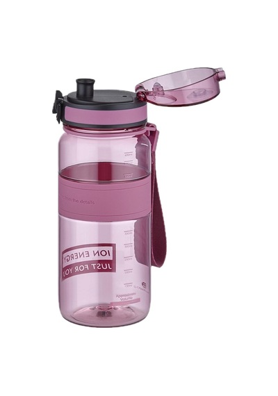 Tritan Su Matarası 650 Ml Yenilenen Renkler Erik Kırmızısı Diğer
