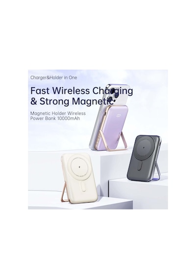 P30 10.000 Mah Pd 30w Standlı Magsafe Powerbank Bej - 722323589 Bej
