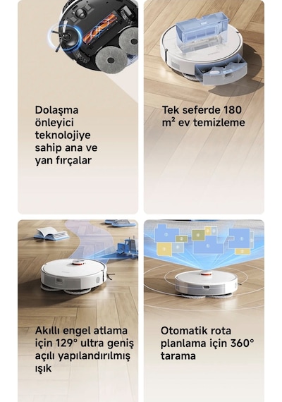 Xiaomi Robot Vacuum S40 Pro 15.000 Pa Robot Süpürge