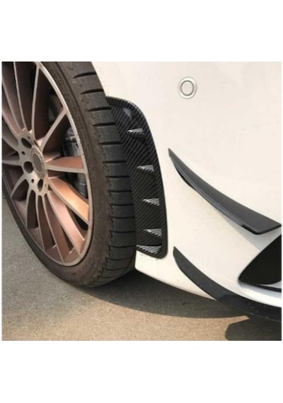 Mercedes A Serisi 2019+ W177  İçin Uyumlu Ön Tampon Izgara Venti Karbon Kaplama