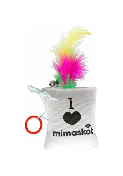 Eastland 8 x 9 CM Çıngıraklı Tüylü Kedi Oyuncağı