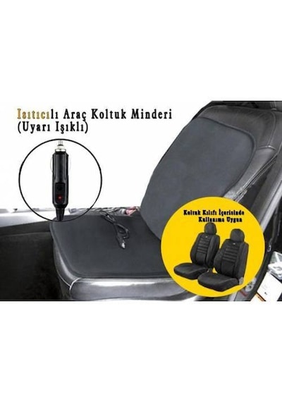Araç İçi Koltuk Isıtıcısı Isıtmalı Koltuk Minderi Çakmaklık Girişli 00 Şüscaroto Aksesuar