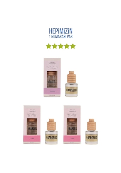 Yasemin + 2x Çiçeksi Araç Parfümü 8 Ml