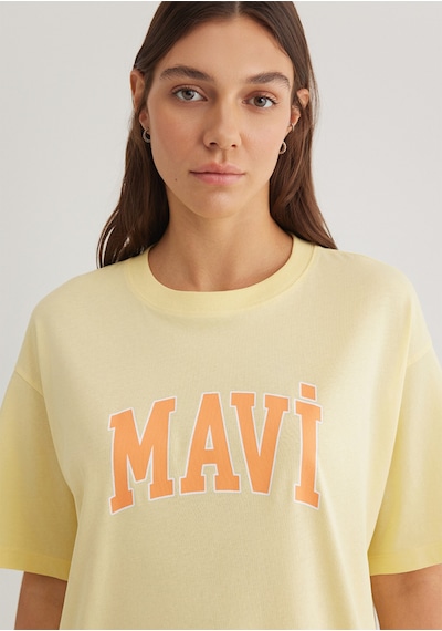 Mavi - Mavi Logo Baskılı Sarı Tişört 1600843-71315 Sarı Mavi - Mavi Logo Baskılı Sarı Tişört 1600843-71315 Sarı