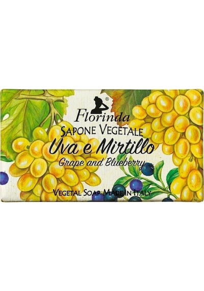Florinda Fruits Üzüm ve Yaban Mersini Aromalı Bitkisel Sabun 100 G