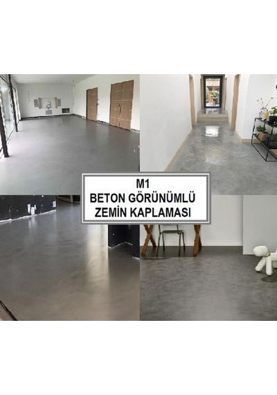 M1Art Mikro Beton Zemin Kaplaması 1.Kğ