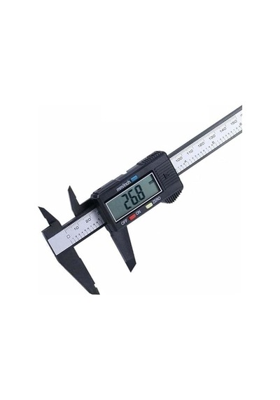 Sanec Kumpas Dijital Karbon Fiber Hassas 150mm Kalınlık Ölçer