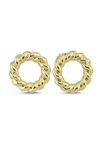 Celebre Gold Küpe Beyaz