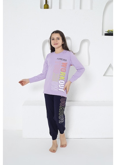 Estiva 24472 Kız Çocuk Uzun Kollu Pijama Takımı 001