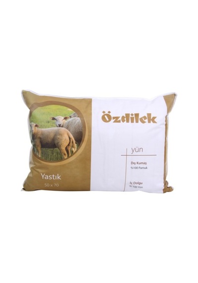 Yün Yastık Yumuşak Sağlıklı Rahat 50x70 Cm