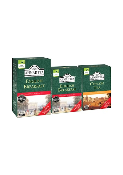 Ahmad Tea Avantaj Paketi 3 Lü Dökme Çay 400 Gr + 200 Gr English Breakfast & 200 Gr Ceylon