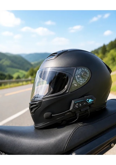 Astraltech Motosiklet Kask Kulaklığı Bluetooth 5.0 Gürültü Önleme