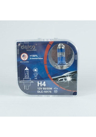 Delco U.s.a H4 X-treme Vision +%150 Fazla Işık Far Ampulü 12 Volt