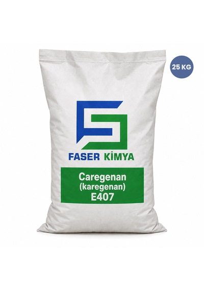 Carrageenan / Karegenan E407 Kıvam Artırıcı Ve Jel Oluşturucu Gıda Katkısı 25 Kg