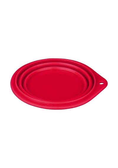 Trixie 25010 11 CM Silikon Köpek Mama ve Su Kabı 250 ML Çok Renkli
