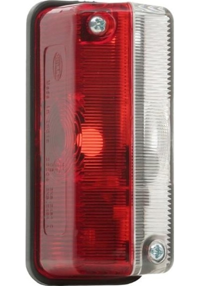 Hella Tır Dorse Yan Sallama Lamba Kırmızı-beyaz 92 42 Mm