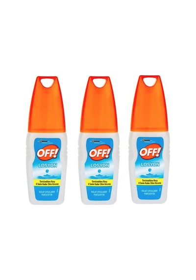Off Sivrisineklere Karşı Koruyucu Losyon 100 Ml X3 Adet