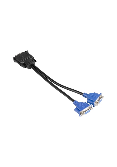 Dms-59 Dms59 Vga Splitter Kablo - 59 Pin Dvi To 2 Vga Çevirici