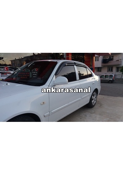 Hyundai Accent Admire Mügen Cam Rüzgarlığı 2003-2005 Arası 4 Lü N11.13205