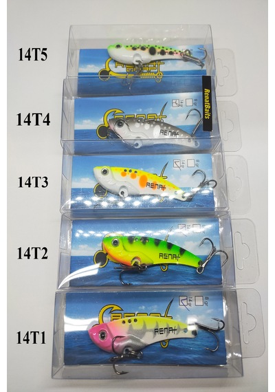 3d Vıb 14 Gr 5,4 Cm Vibrasyon Metal Suni Jig Yem