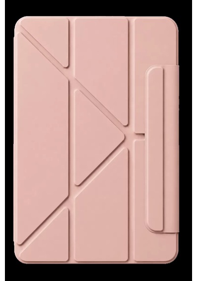 Apple İpad 2025 10.9 10.nesil A16 Edz Manyetik Standlı Tablet Kılıfı - Rose Gold Klasik