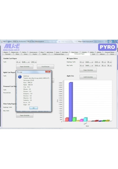 Pyro Pos Elektronik Adisyon Pro Restoran Yazılımı Programı (317619014)