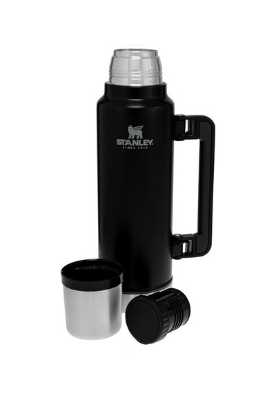 Stanley Klasik Vakumlu Çelik Termos 1.4 Lt Siyah