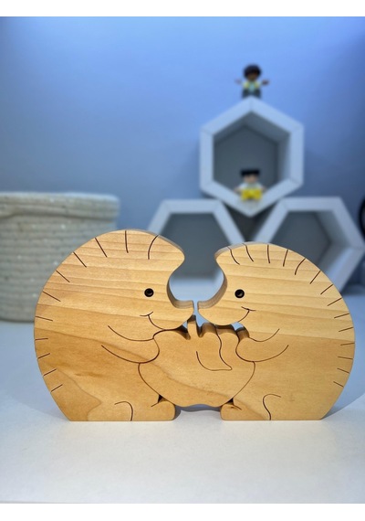 Hbs Art Design Kirpi Ailesi Desen Dekor Oyuncak