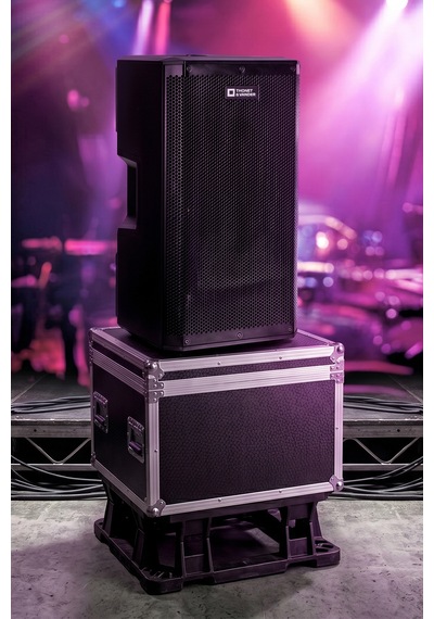 Tp12 300w Rms İki Yollu Aktif Pa Tws Bass Reflex Dijital Ekran Bluetooth, Rca/trs X2 , Xlr