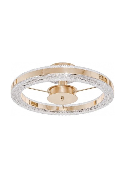 İnci Plafonyer Modern Tasarım Enerji Tasarruflu Led Avize 3 Renk Işık Kristal Görünüm Oturma Odası Yemek Odası Salon Yatak Odası Çap - 40 Cm Diğer
