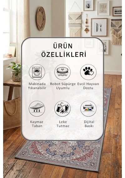 K-425 Resitall Yıkanabilir Yolluk Vizon