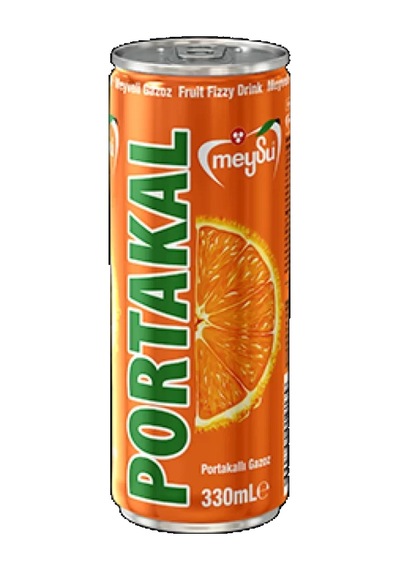Meysu Portakal Aromalı Gazoz 330 Ml X 24 Adet