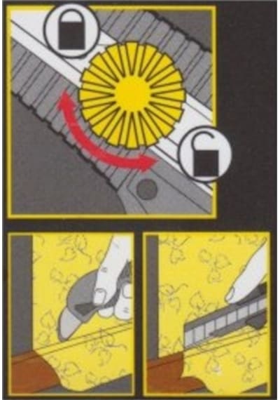 Stanley Maket Bıçağı Falçata 18MM Yüksek Maket Bıçak