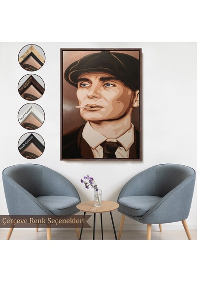Çerçeveli Ekart Peaky Blinders Thomas Shelby Tablo-7775