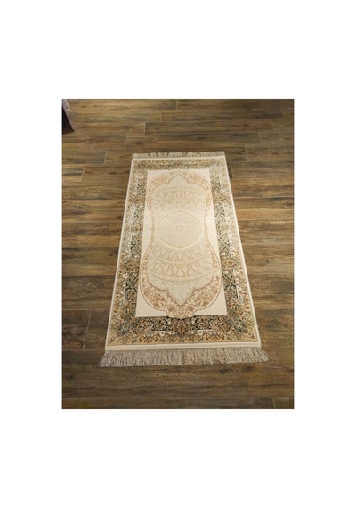 Woven Classıc 02c Krem-yeşil Halı Çok Renkli