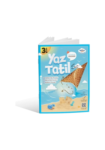 3.sınıf Yaz Tatil Kitabı Seti - Öğretmen Evde Yayınları