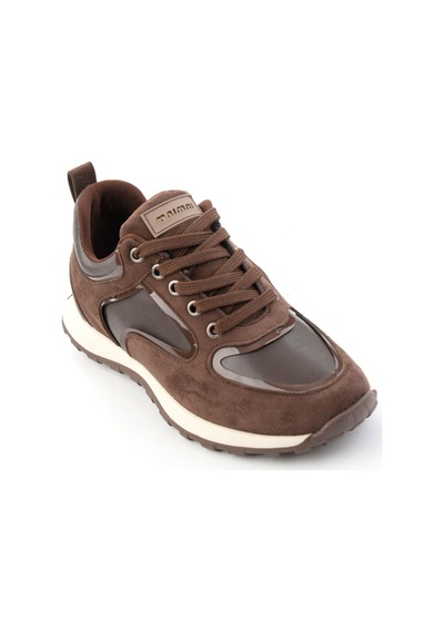 Bambi Kahve Süet Kadın Sneaker K01313004372