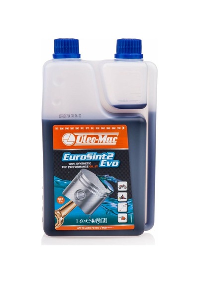Oleo-mac Eurosint 2 Evo Benzin Karışım Yağı İki Zamanlı 1 Litre Ölçekli