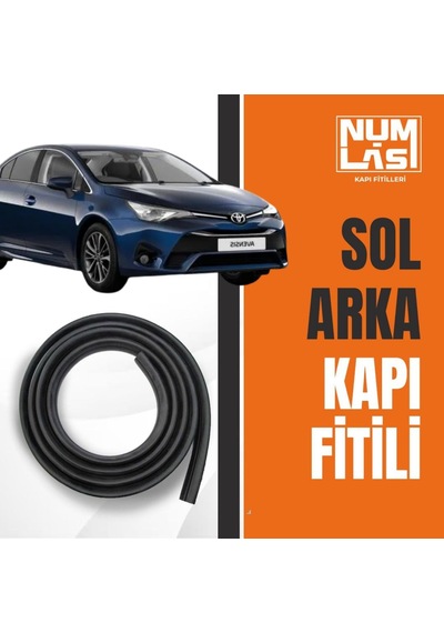 Toyota Avensis 2015-2018 Sol Arka Kapı Fitili-a Kalite-numlas-nm5612