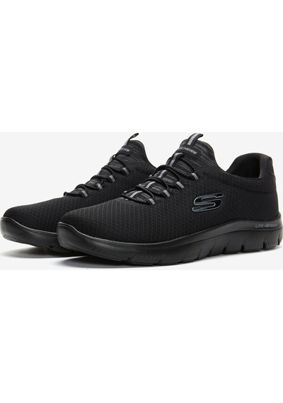 Skechers Summits Erkek Siyah Spor Ayakkabı  52811Tk Bbk Siyah